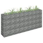 vidaXL Gabion plantenbak verhoogd 180x30x90 cm, 100 cm of meer, Verzenden, Nieuw, Metaal