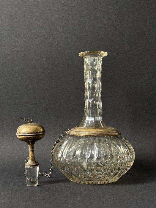 Karaf - .835 zilver - Fin de Siècle - 1880, Antiek en Kunst, Antiek | Goud en Zilver