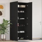 vidaXL Schoenenkast met plank Zwart 80 x 35.5 x 180 cm, Verzenden, Nieuw