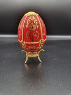 Fabergé ei - Franklin Mint – Œuf “Golden Crown” – House of, Antiek en Kunst