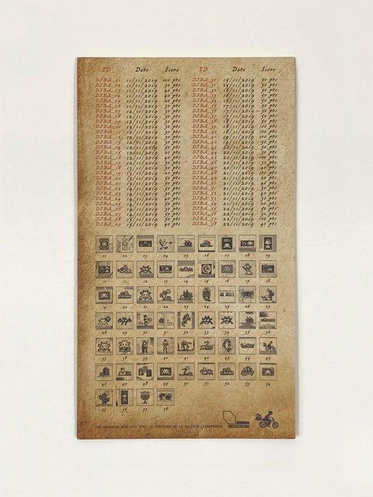 Invader (1969) - Invasion map #25, Djerba (2020), Antiek en Kunst, Kunst | Designobjecten