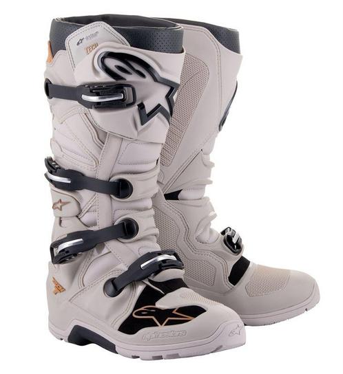 Alpinestars Tech 7 Enduro Drystar Gray Sand, Motoren, Kleding | Motorkleding, Heren, Nieuw met kaartje, Laarzen, Verzenden