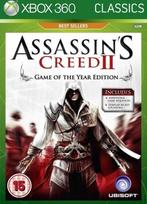 Xbox 360 Assassins Creed II, Spelcomputers en Games, Verzenden, Zo goed als nieuw