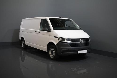 Volkswagen Transporter T6.1 2.0 TDI 150 pk DSG Aut. L2 2x Sc, Auto's, Bestelauto's, Onderhoudsboekje, Lease, Automaat, Wit, Volkswagen