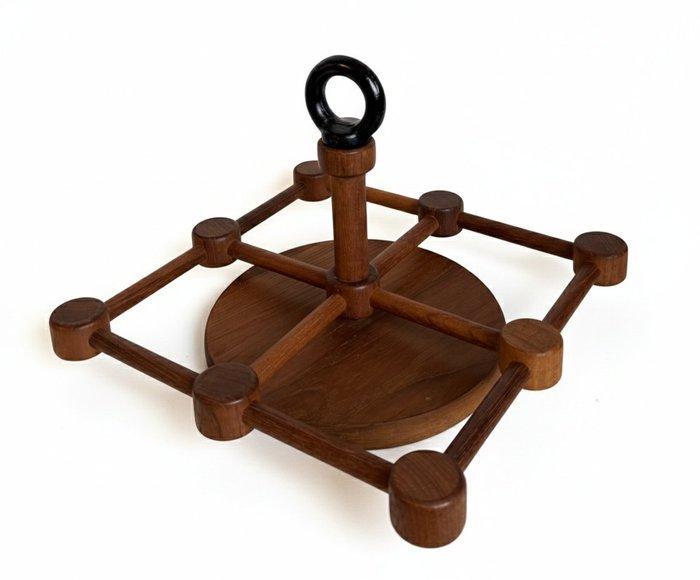 Nissen - Tafelmiddenstuk - Model Digsmed 1964 - Teak, Antiek en Kunst, Antiek | Meubels | Stoelen en Banken