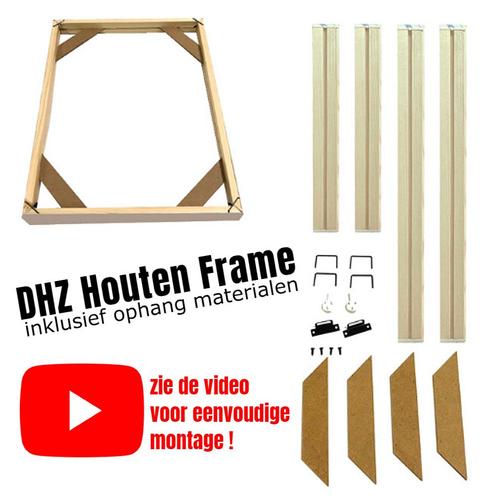 Allernieuwste Los Houten Frame voor Canvas Doek 40 x 50 cm -, Huis en Inrichting, Woonaccessoires | Schilderijen, Tekeningen en Foto's