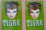 Tigra King Size door frames 2 pieces - Advertising Sign -, Antiek en Kunst, Antiek | Wandborden en Tegels
