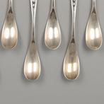 Gerritsen & Van Kempen, model 213 Art Deco Mokkalepel -