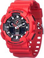 Casio G-Shock GA-100B-4AER Herenhorloge 51 mm - Rood, Verzenden, Nieuw