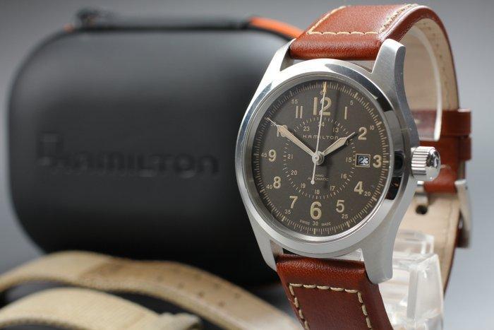 Hamilton - Khaki Field - H706050, H70605993 - Heren - 2024, Sieraden, Tassen en Uiterlijk, Horloges | Heren