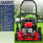 KESSER® Grasmaaier Benzine - 46cm - 50L opvangbak - Rood, Caravans en Kamperen, Verzenden, Nieuw