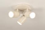 Rietveld Spots - Beige, Zand - Metaal, Aluminium, Huis en Inrichting, Lampen | Hanglampen, Verzenden, Nieuw