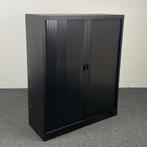 Archiefkast - Zwart | 146 x 120 x 45 cm, Huis en Inrichting, Kasten | Roldeurkasten en Archiefkasten, Ophalen of Verzenden, Gebruikt