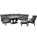 Pacific hoek dining loungeset 8 delig aluminium verstelbaar, Tuin en Terras, Tuinsets en Loungesets, Ophalen of Verzenden, Nieuw