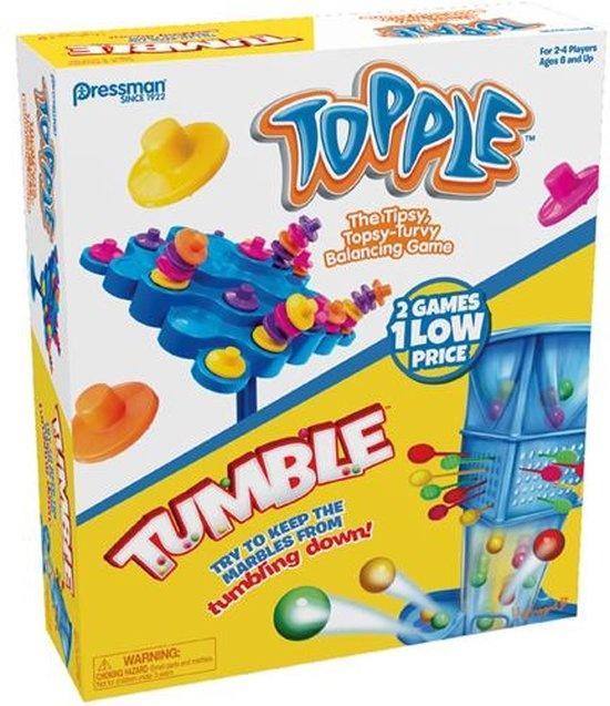 Topple & Tumble  balans spel - 2-in-1 set, Kinderen en Baby's, Speelgoed | Overig, Ophalen of Verzenden