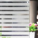 Raamfolie, glasfolie Statisch raamfolie office strepen(90cm), Nieuw