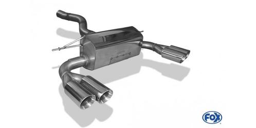 FOX BMW F32/F33/F36 - 435i - M-pakket einddemper, dwars, uit, Auto-onderdelen, Uitlaatsystemen, Nieuw, Verzenden