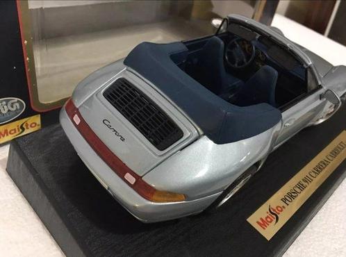 Maisto 1:18 - Modelauto - Porsche 911 Carrera Cabriolet, Hobby en Vrije tijd, Modelauto's | 1:5 tot 1:12