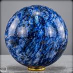 Natuurlijke sodaliet bol – Diepblauwe elegantie als