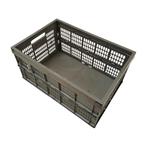 Vouwkrat, 525x355x265 mm, grijs pp, gebruikt, Ophalen of Verzenden
