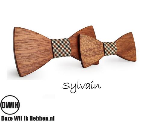 Houten strik Vader & Zoon: Sylvain, Diversen, Overige Diversen