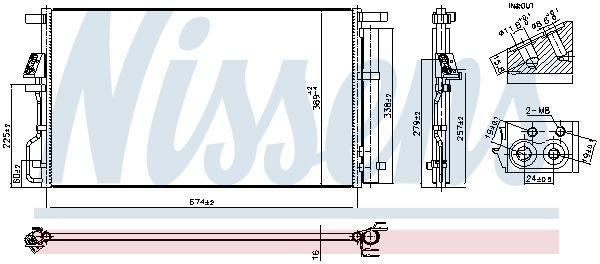 Condensor, airconditioning, Auto-onderdelen, Airco en Verwarming, Verzenden