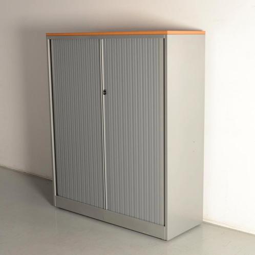 Ahrend roldeurkast, aluminium, 145 x 120 cm, incl. 3, Huis en Inrichting, Kasten | Roldeurkasten en Archiefkasten, Ophalen of Verzenden
