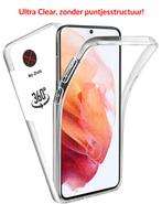 Galaxy S21 360° Ultra Clear Hybrid PC + TPU Hoesje, Ophalen of Verzenden, Nieuw