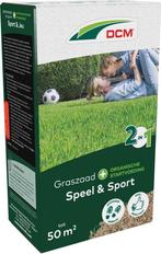 Graszaad 2-in-1 Speel & Sport 50 M2 (1 kg) - DCM, Tuin en Terras, Gras en Kunstgras, Nieuw, Verzenden