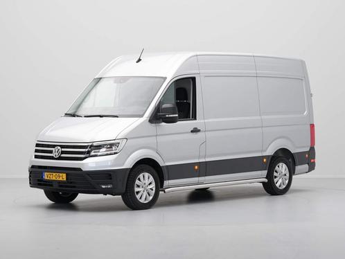 Volkswagen Crafter 35 2.0 TDI 177pk DSG L3H3 Exclusive, Auto's, Bestelauto's, Dealer onderhouden, Lease, Zwart, Automaat, Overige kleuren