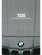 1980 BMW 7 SERIE BROCHURE ENGELS (USA), Boeken, Auto's | Folders en Tijdschriften, Nieuw, BMW, Author