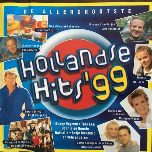 cd - Various - De Allergrootste Hollandse Hits 99, Cd's en Dvd's, Cd's | Overige Cd's, Zo goed als nieuw, Verzenden