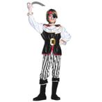 Piratenpak Zwart Wit Jongen, Kinderen en Baby's, Carnavalskleding en Verkleedspullen, Nieuw, Verzenden