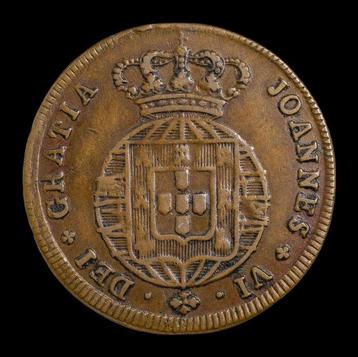 Portugal. D. João VI (1816-1826). V Reis 1824 - Escassa. beschikbaar voor biedingen