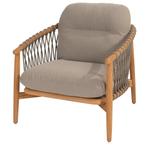 Nora living tuinstoel teakhout 4 Seasons Outdoor, Tuin en Terras, Tuinstoelen, Ophalen of Verzenden, Nieuw