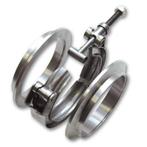 Vibrant T304 SS V-Band Flange Assembly for 2.75in O.D., Ophalen of Verzenden