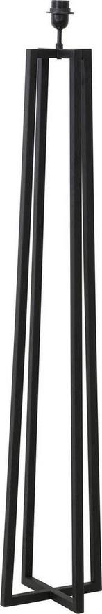 2dekans | Light & Living Miley Vloerlamp - Mat Zwart -, Ophalen of Verzenden, Zo goed als nieuw