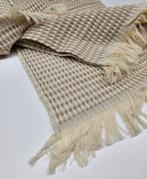 Exclusieve grote plaid van een mengsel van katoen in licht