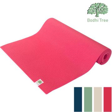 Bodhi Tree Yogamat - 6mm - Roze - Hoge kortingen beschikbaar voor biedingen