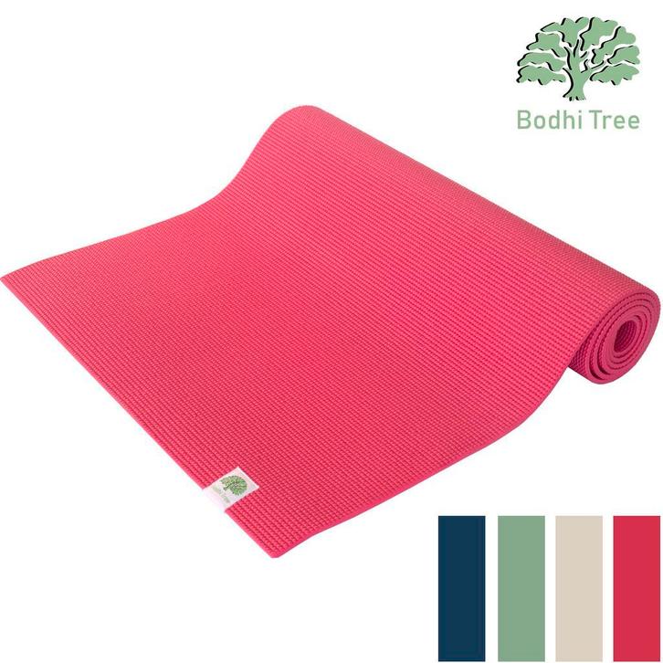 Bodhi Tree Yogamat - 6mm - Roze - Hoge kortingen, Sport en Fitness, Yoga en Pilates, Yogamat, Nieuw, Verzenden