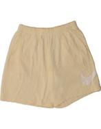 NIKE Womens Graphic Sport Shorts UK 18 XL  Yellow Cotton, Kleding | Dames, Verzenden, Nieuw