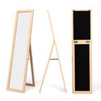 LIVSK Passpiegel en Wandspiegel met MDF-frame - Inklapbaar e, Huis en Inrichting, Woonaccessoires | Spiegels, Verzenden, Nieuw