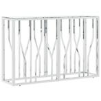 Haltafel Zilverkleurig - 110cm - Retourdeal - Sla je slag!, Ophalen of Verzenden, Nieuw