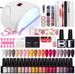 20 stuks Gellak Pakket met 36W uv led lamp. Nagels/Nail art., Sieraden, Tassen en Uiterlijk, Uiterlijk | Cosmetica en Make-up