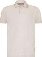 State of Art Poloshirt Piqué Greige maat 4XL Heren, Kleding | Heren, Polo's, Verzenden, Nieuw, Beige, State of Art