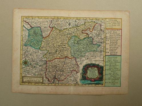 Europa - Oostenrijk / Tirol / Italië / Trento / Bolzano;, Boeken, Atlassen en Landkaarten