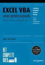 9789463562553 Het complete boek - Excel VBA voor professi..., Boeken, Nieuw, Wim de Groot, Verzenden