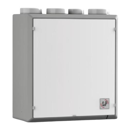 EnergiSava 260 S&P WTW - Rechter uitvoering - 310 m3/h, Doe-het-zelf en Verbouw, Ventilatie en Afzuiging, Nieuw, Verzenden