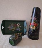 Emmer (3) - Staal, Aardewerk, Hout - Emmer, pot, schaal