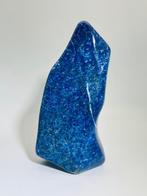 Zeldzaam denimblauw Lapis Lazuli vrije vormsculptuur 100%
